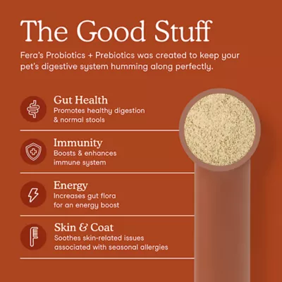 Product Fera Pets Organic Probiotics with Prebiotics for Dogs and Cats