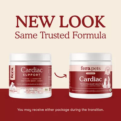 Product Fera Pets Cardiac for Dogs and Cats, 60 Count