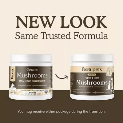 Product  Fera Pets Immune Support Mushroom Blend for Dogs and Cats