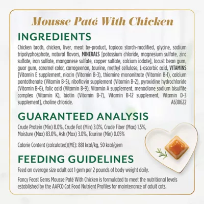 Product Fancy Feast® Gems™ Mousse Pate Adult Wet Cat Food - Variety Pack, 8 Count
