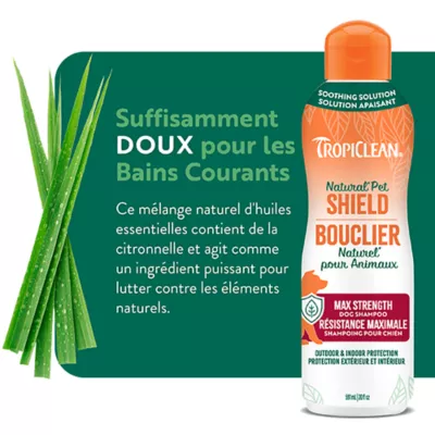 Product TropiClean Pet Shield Max Strength Dog Shampoo, 591ml