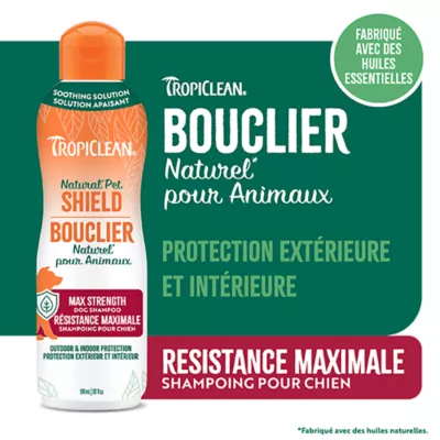 Product TropiClean Pet Shield Max Strength Dog Shampoo, 591ml