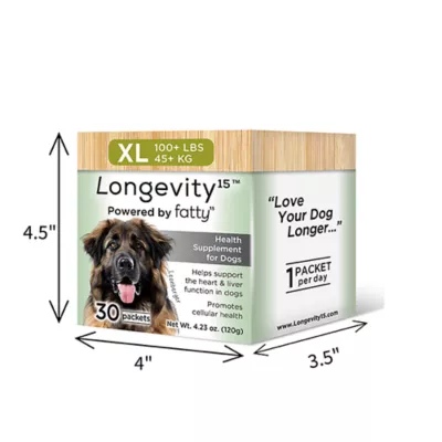 Product Longevity15 C15:0 Health Supplement for Dogs