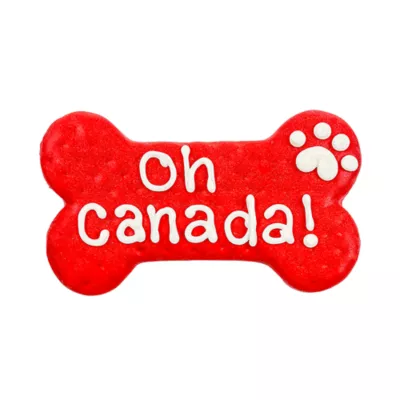 Product Wufers Oh Canada Dog Bone! Biscuit