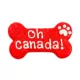 Product Wufers Oh Canada Dog Bone! Biscuit