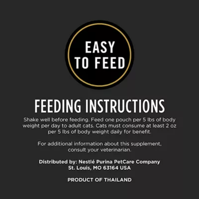 Product Purina® Pro Plan® Hydra Care for Cats - Liver Flavored Liquid Supplement - 12 Count