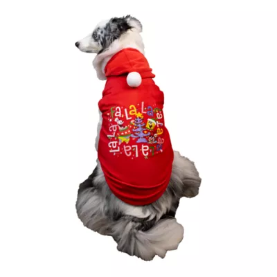 Product Spongebob Holiday Dog Hoodie