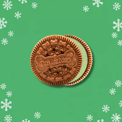 Product Three Dog Bakery Pepper-mut Lick n Crunch Dog Treats 2 OZ