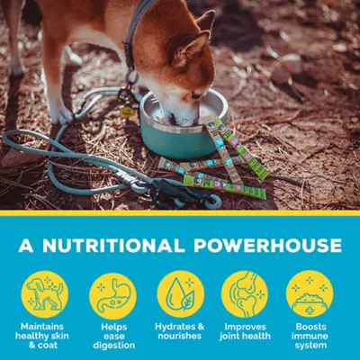 Product Brutus Bone Broth On The Go Hip & Joint Powder Adult Dog Food Topper - Beef