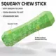 Product Playology Holiday Mom's Turkey Scented Squeaky Chew Stick Dog Toy, Medium