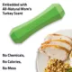 Product Playology Holiday Mom's Turkey Scented Squeaky Chew Stick Dog Toy, Medium