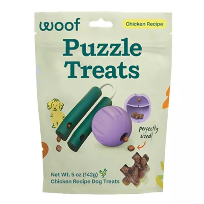 Product WOOF Forager Puzzle Chicken Natural Dog Treats