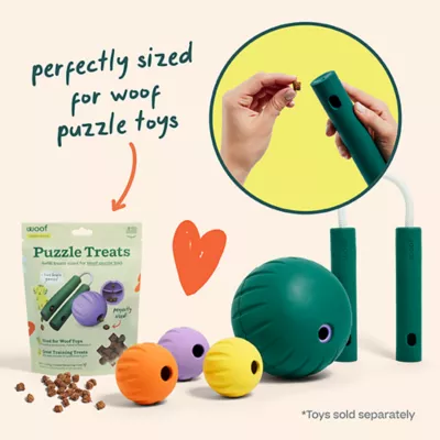 Product WOOF Forager Puzzle Chicken Natural Dog Treats