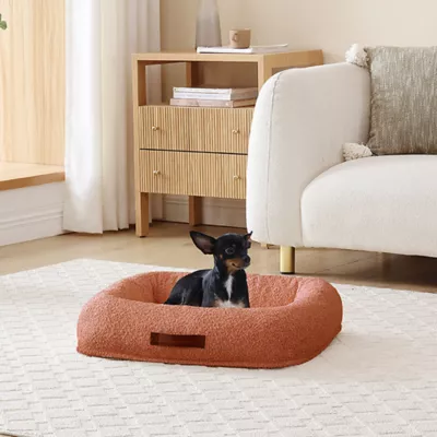 Product Arlee Home & Pet Bumper Box Memory Foam Pet Bed