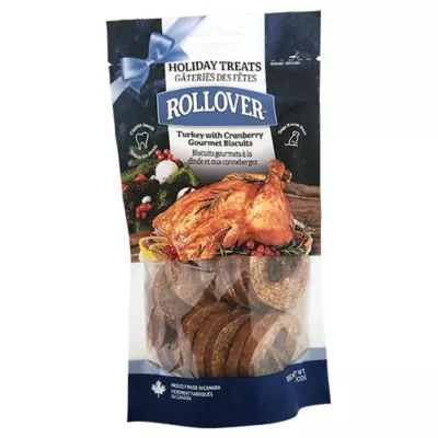Product Rollover Dog Gourmet Biscuits - Turkey and Cranberry, 185g