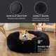 Product Bedsure® Calming Dog Bed-Fluffy Plush Faux Fur Anti-Slip Donut Dog & Cat Bed
