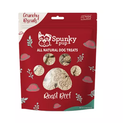 Product Spunky Pup Dog Treats, Biscuit Treats, 283g