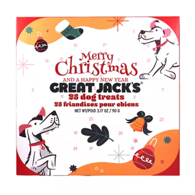 Product Great Jack's Dog Treats Advent Calendar Box, 91g