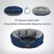 Product Bedsure® Dog Bed for Small Dogs, Round Cat Bed for Indoor Cats