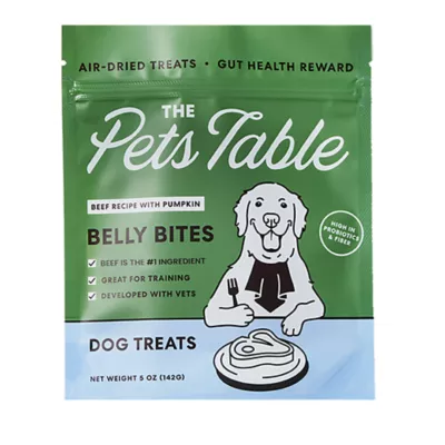 Product The Pets Table Belly Bites Air-Dried Adult Dog Treats - Beef, 5 oz