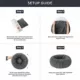 Product Bedsure® Donut Bolster Dog Bed with Removable Washable Cover