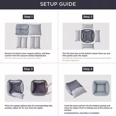 Product Bedsure® Cute Dog Bed for Dog & Cat, with Washable Cover