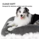 Product Bedsure® Plush Calming Crate Dog Bed, Washable
