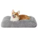 Product Bedsure® Plush Calming Crate Dog Bed, Washable