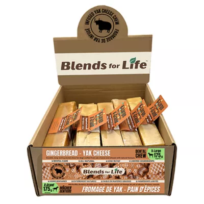 Product Blend's for Life Dog Dental Treat Himalayan Yak Chew - Infused with Gingerbread