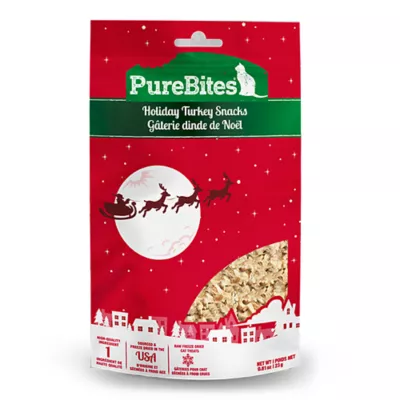 Product PureBites Freeze Dried Cat Treats - Holiday, Turkey, 0.81 OZ