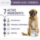 Product Chew + Heal Senior Advanced Mobility + Vitality Flavored Supplement Tablets for Dogs