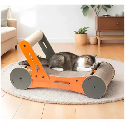 Product New Age Pet® Purr & Play Kitty Trolley Scratcher