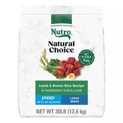 Product Nutro Natural Choice Large Breed Puppy Dry Dog Food - Lamb & Brown Rice Flavour