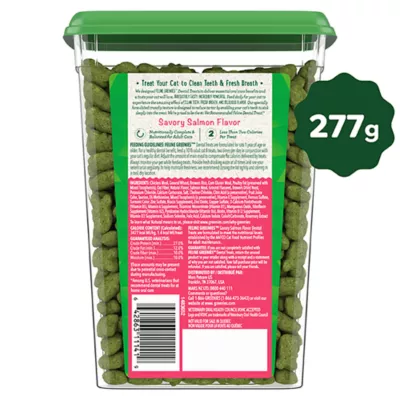 Product Greenies Adult Cat Dental Treats, Dental Care, Natural - Salmon Flavour