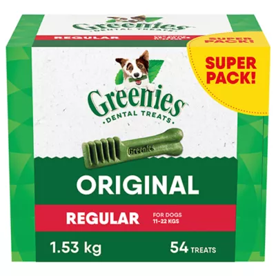 Product Greenies Adult Regular Dog Dental Treats - Natural, Oral Health, Original Flavour