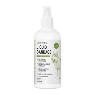 Product Chew + Heal Liquid Bandage First Aid Essential Spray for Dogs