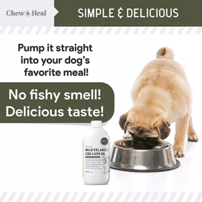 Product Chew + Heal Wild-Caught Icelandic Cod Liver Oil for Dogs