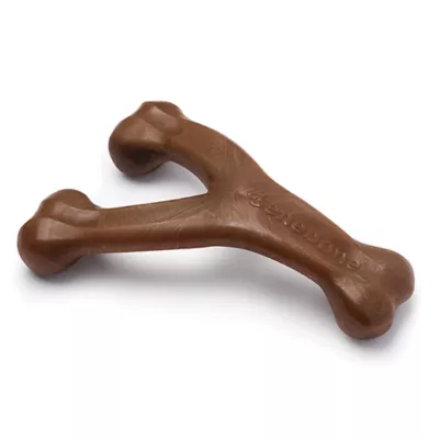 Product Benebone® Wishbone Dog Chew Giant Toy- Bacon, Chicken or Peanut Flavor