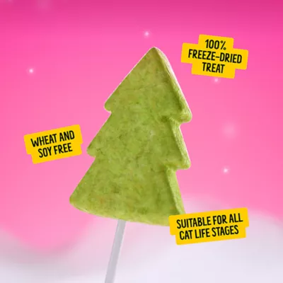 Product Bonkers Purr Pops Lickable Cat Treats - Holiday, 5 Pack, 0.2 OZ