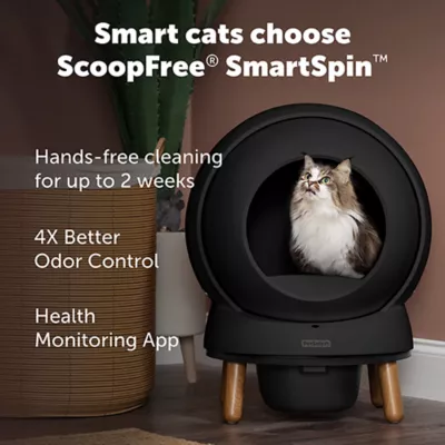 Product PetSafe ScoopFree SmartSpin Self-Cleaning Cat Litter Box