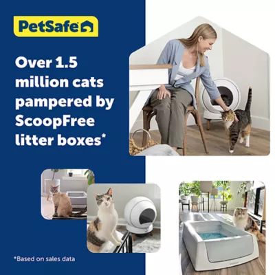 Product PetSafe ScoopFree SmartSpin Self-Cleaning Cat Litter Box