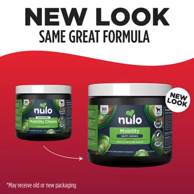 Product  Nulo Functional Dog Joint & Mobility Supplement, with MSM, Hydrolyzed Beef Collagen and Omega-3