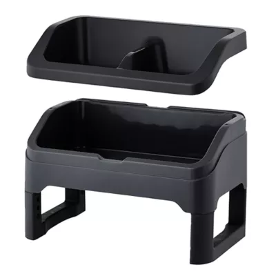 Product IRIS Adjustable Elevated Pet Feeder, 2 Pk