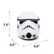 Product Buckle-Down Storm Trooper Helmet White Plush Dog Toy