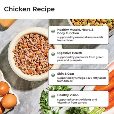 Product Freshpet Vital Fresh Dog Food - Chicken Recipe with Peas, Carrots, & Brown Rice