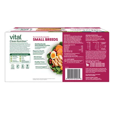 Product Freshpet Vital Small Breed Grain Free Fresh Dog Food - Chicken Recipe, Value Pack 4 lb