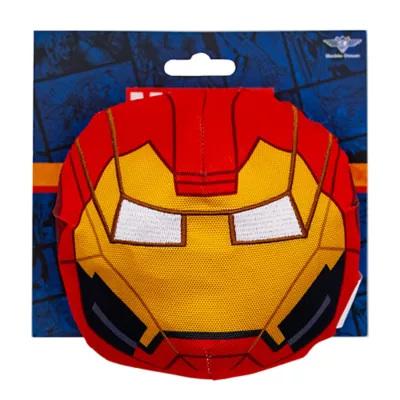 Product Buckle-Down Iron Man Face Plush Dog Toy