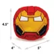 Product Buckle-Down Iron Man Face Plush Dog Toy