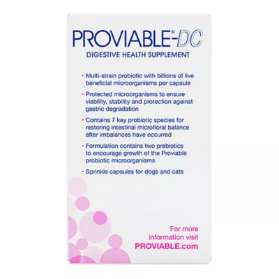 Product Nutramax Proviable-DC for Dogs and Cats, 80 Capsules