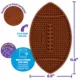 Product Brightkins Football Lick Mat